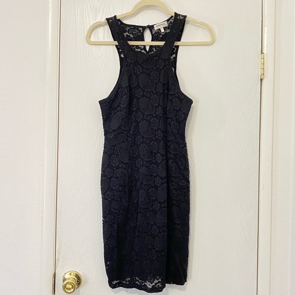 SEXY COMFY BLACK LACE DRESS